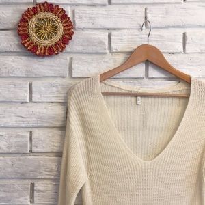 Joie Wool & Cashmere Beachy V Neck Sweater
